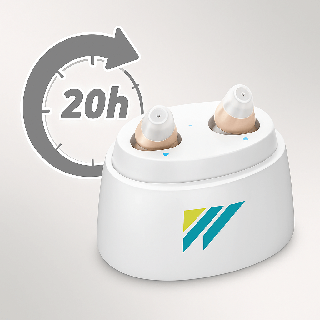 Weltura CIC Rechargeable Hearing Aids