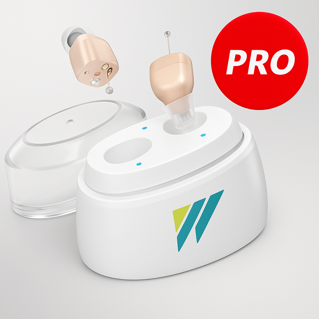 Weltura CIC Rechargeable Hearing Aids